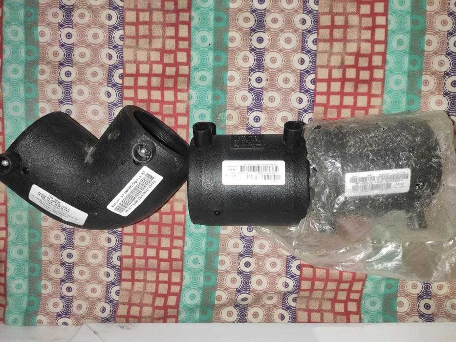 Колено / Муфта 63 sdr 11/sdr 9? PE100? MOP1/0 МПа, ГАЗ