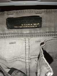 Męskie spodnie dżinsowe Zara