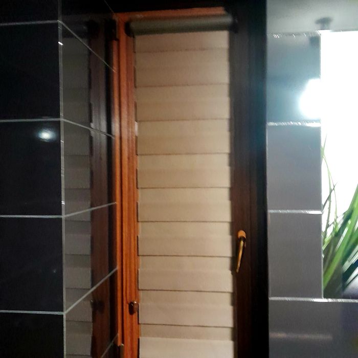 Rolety dzień noc kolor brąz, orzech 36x150
