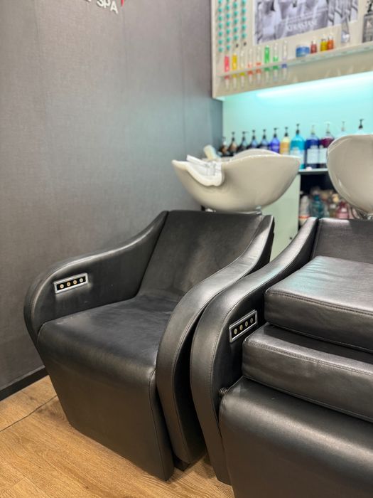 Cadeiras de lavatório com rampa elevatória