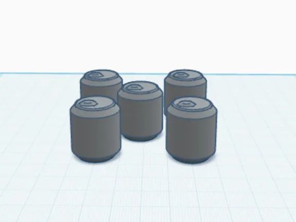 Mini Lata Decorativa