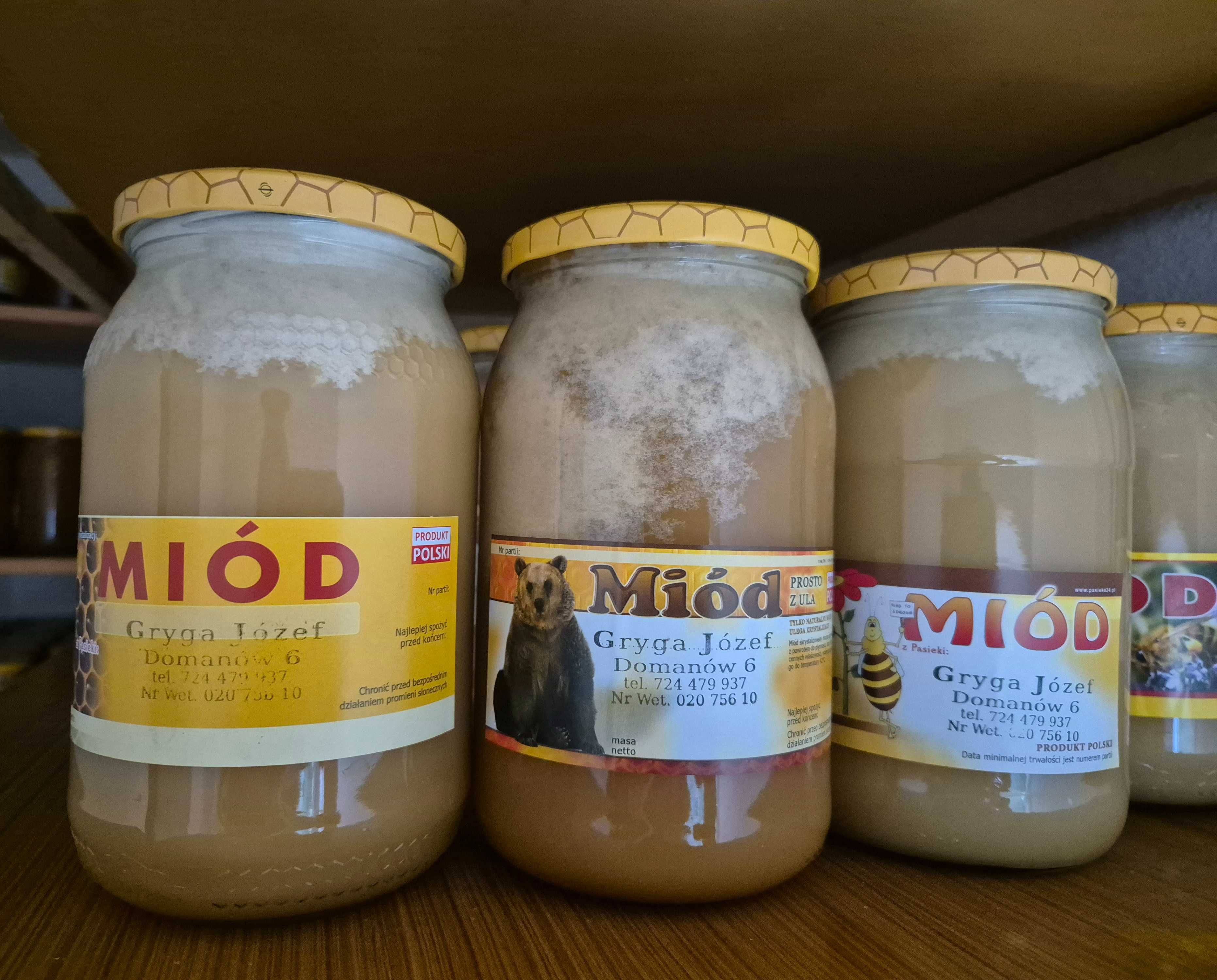 Miód z własnej pasieki