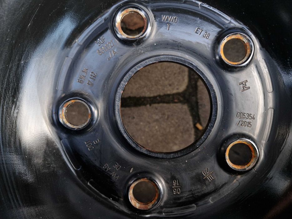 Металеві диски/Оригінал диски R17 5x112 VOLKSWAGEN TIGUAN 5QF 601 027G