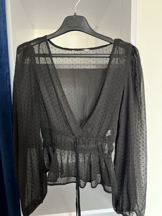 Напівпрозора блуза - Stradivarius 36 (c)