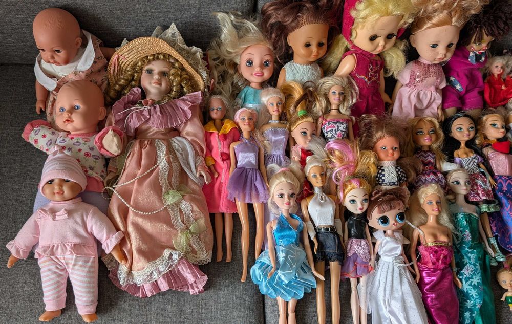 Коллекция кукол для детей (60 кукол)