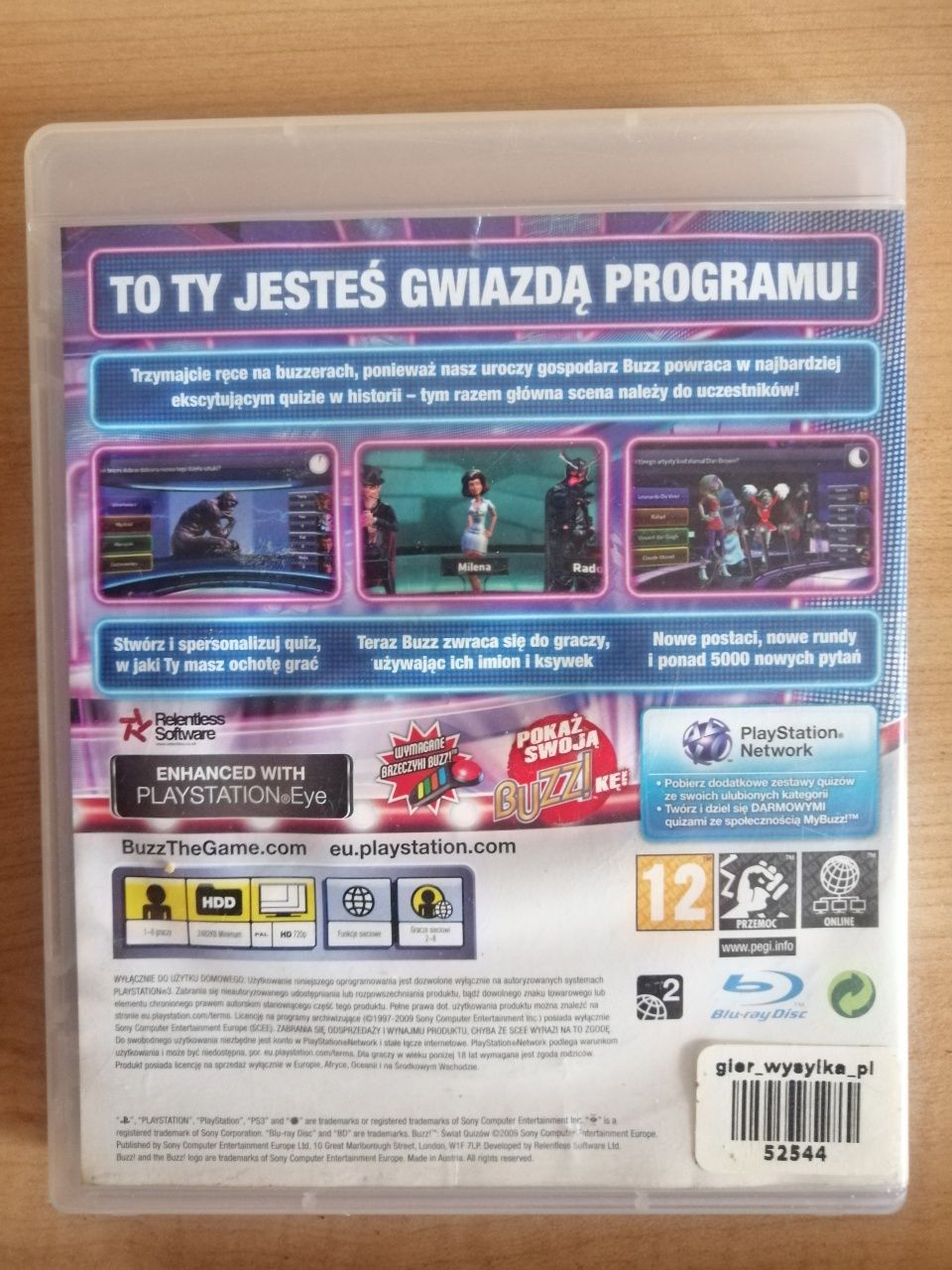 Buzz świat quizów ps3