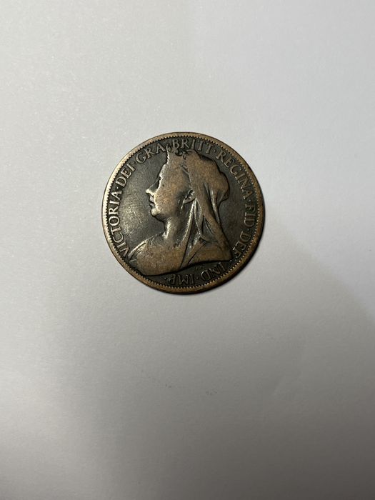 Moneta one pery 1900 R dobrym stanie