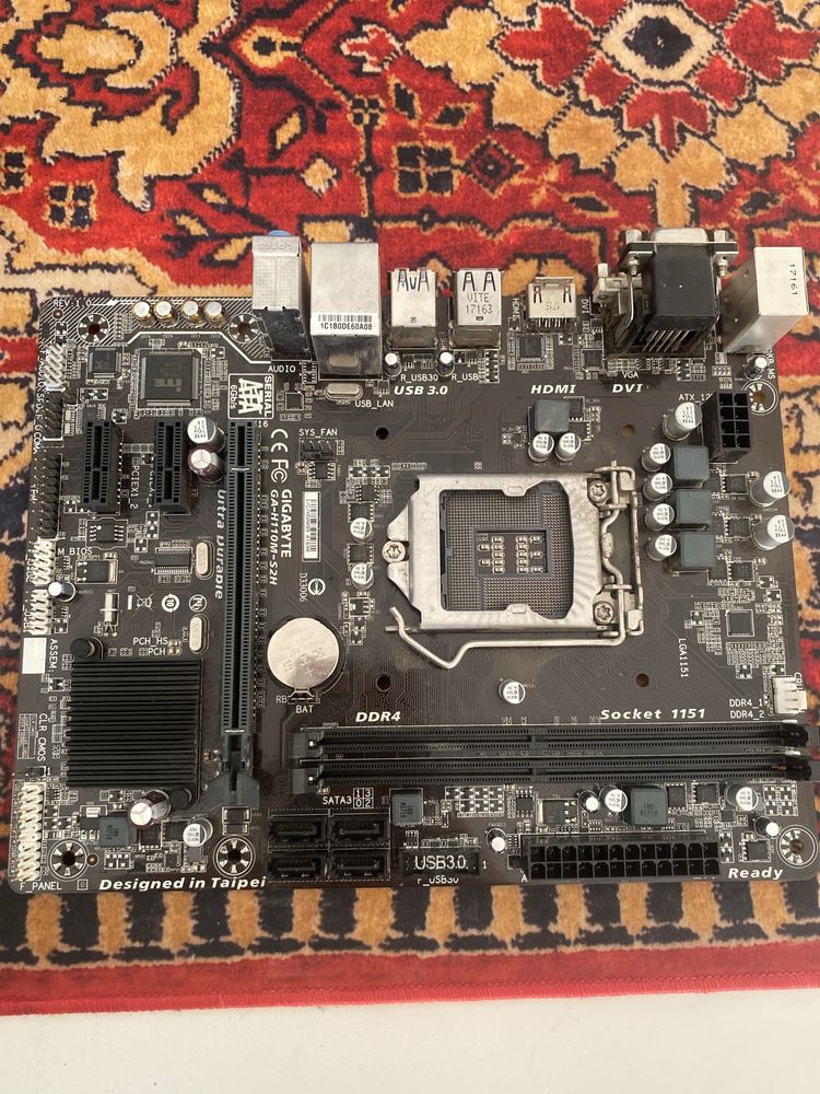 Płyta główna Gigabyte GA-H110M-S2H LGA1151 DDR4 – sprawna