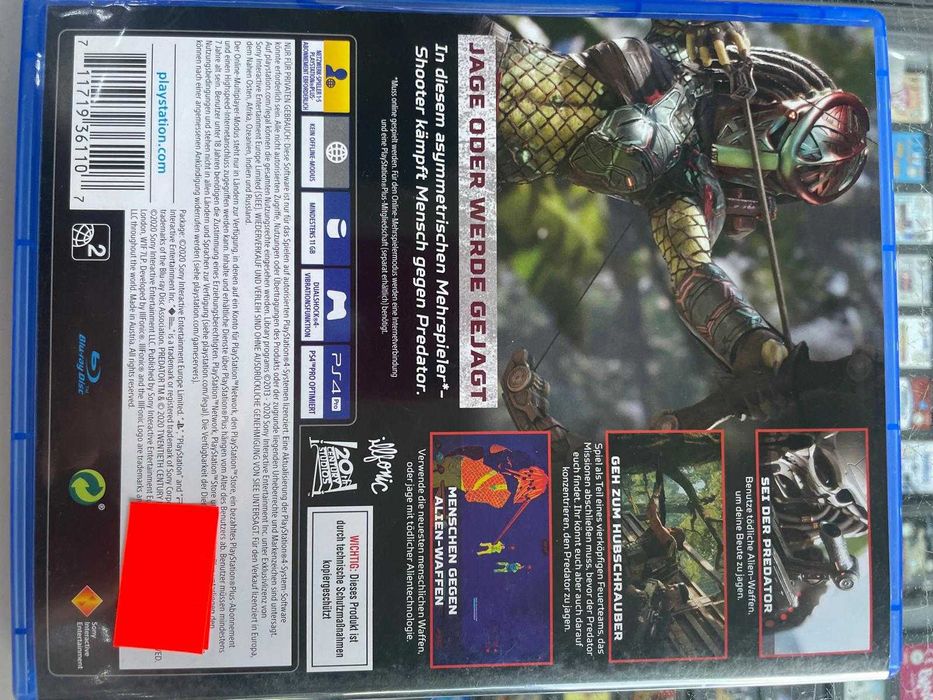 PS 4 - Predator - Możliwa Wymiana - Sklep - Wolumen - Metro Wawrzyszew