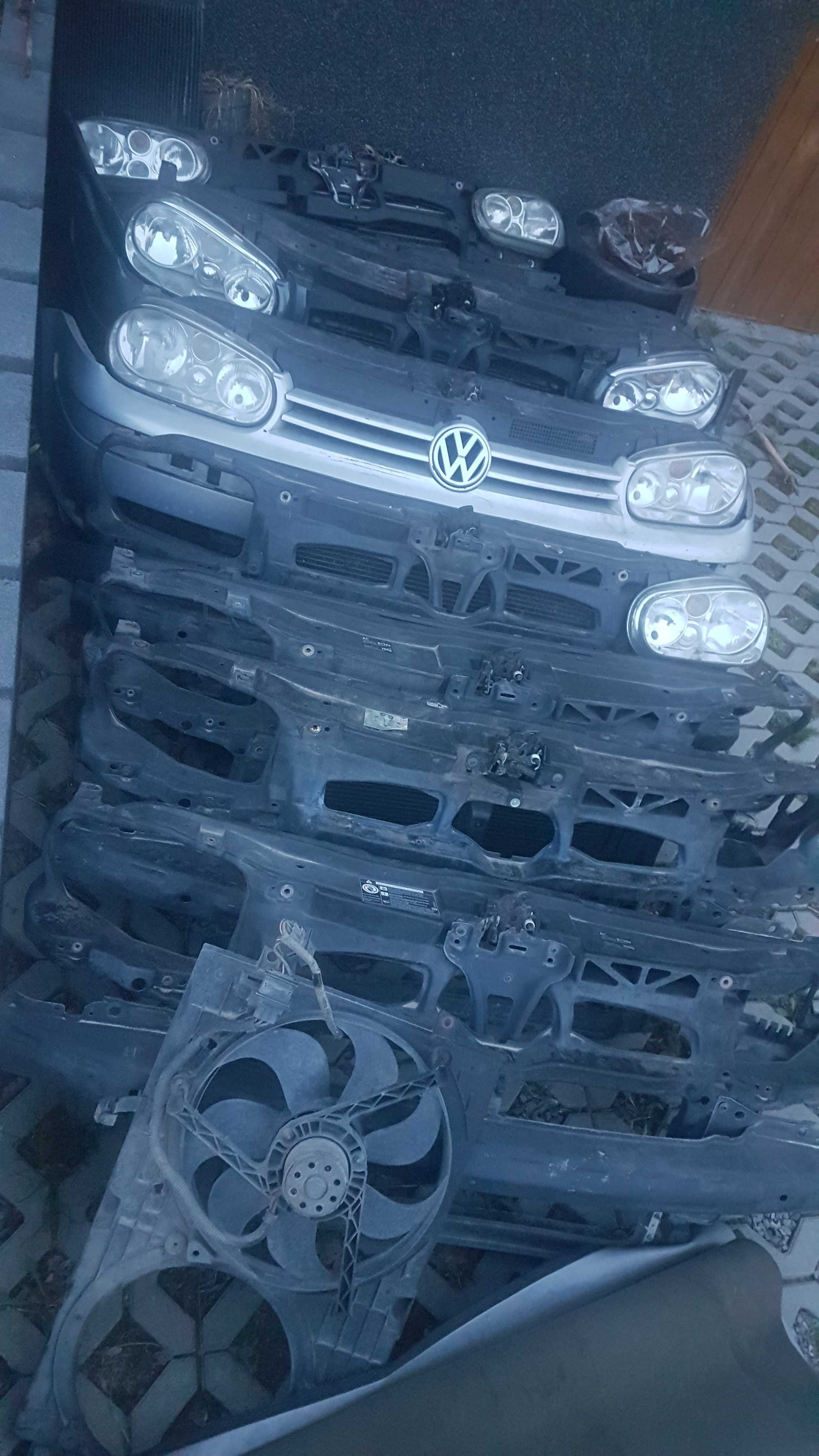 Volkswagen Golf II i IV maska błotnik drzwi klapa wzmocnienie zderzak
