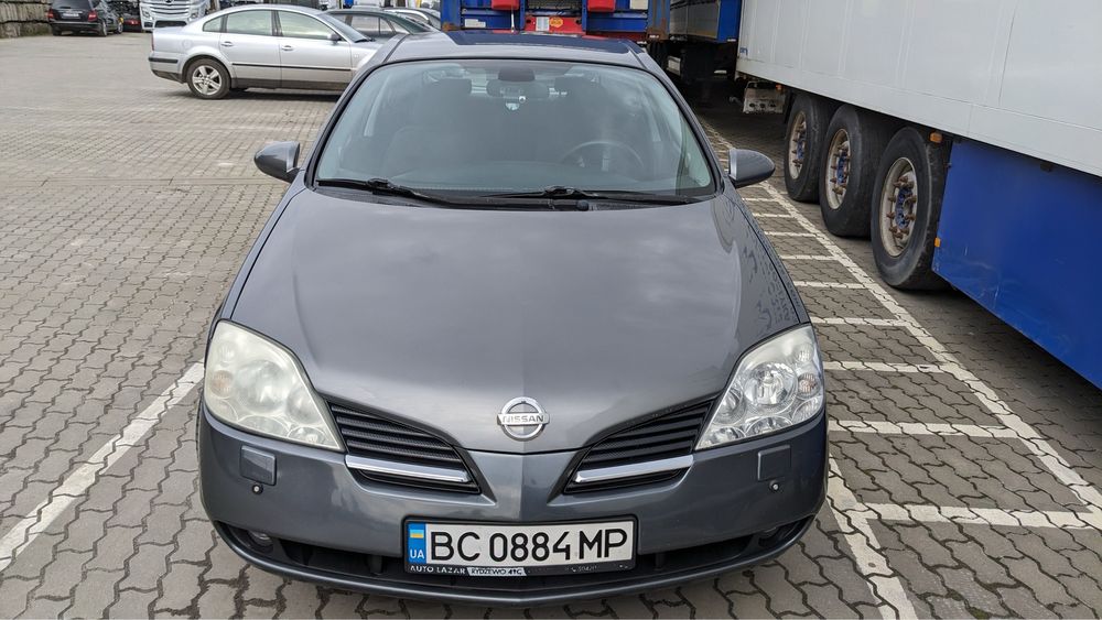 Nissan primera p12 ідеальна 1.8