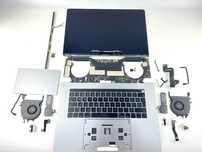 MacBook Pro A1707 Matryca Klawiatura Płyta 512GB Taśma Bateria Gniazdo