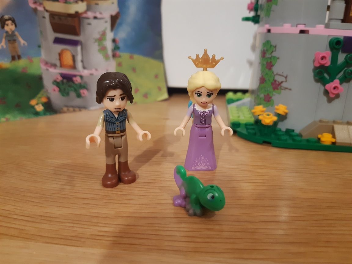 Kompletne Lego Disney Princess 41054 Wieża Roszpunki Roszpunka kameleo