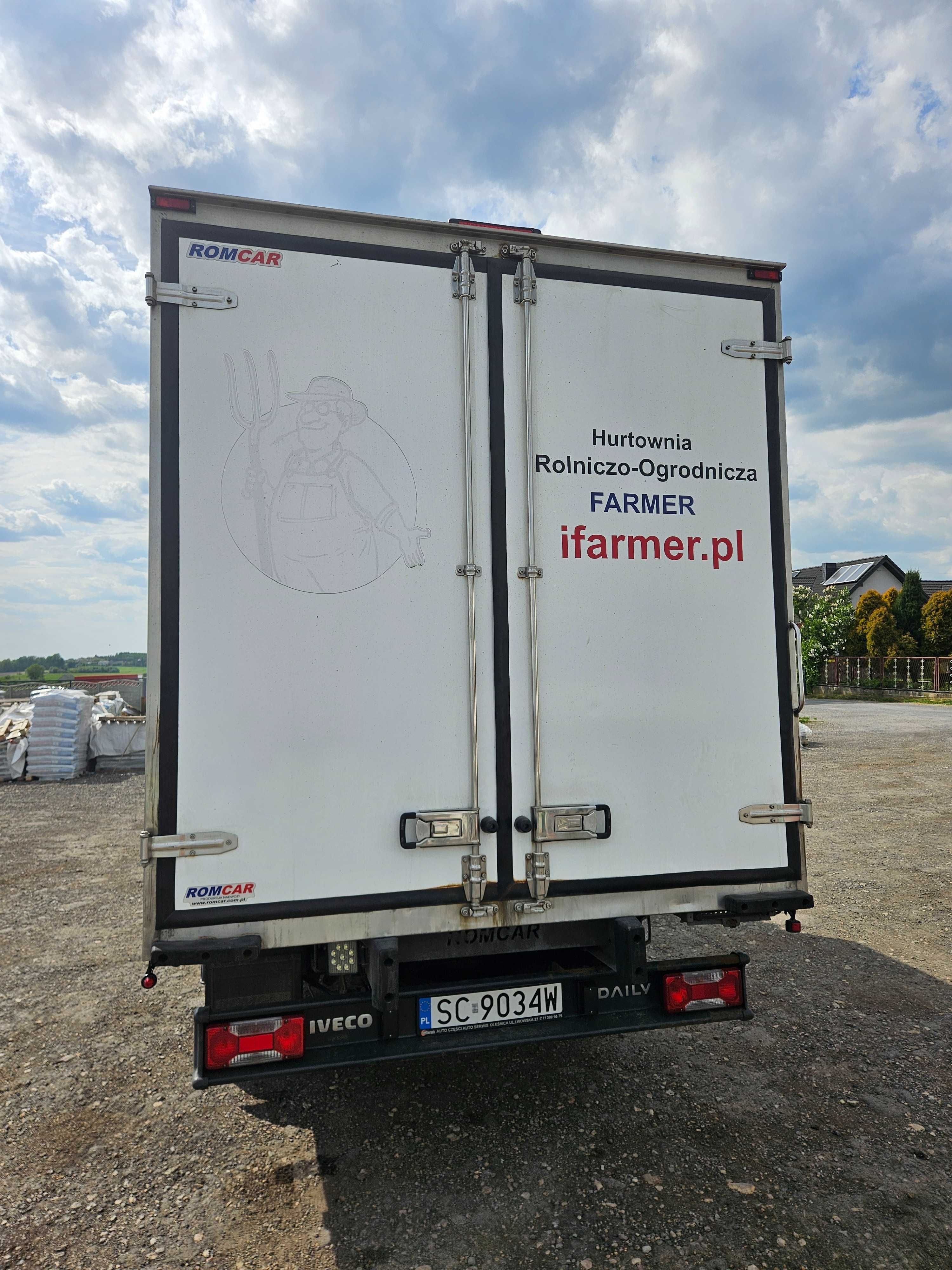 IVECO DAILY IV 50C15 Chłodnia Izoterma Mroźnia z Grzaniem 8 Palet