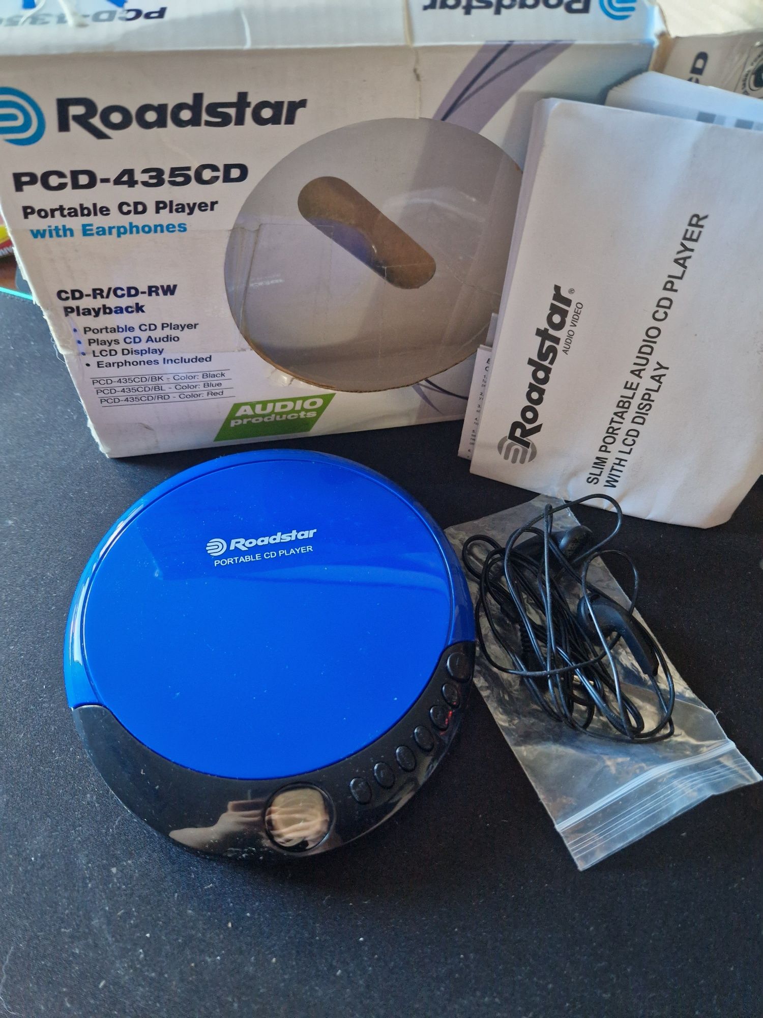 Przenośny odtwarzacz płyt CD Roadstar PCD-435CD discman