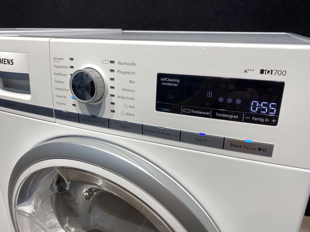 Пральна + Сушильна машина Siemens iQ700 WM14W59A i WT47W5W0