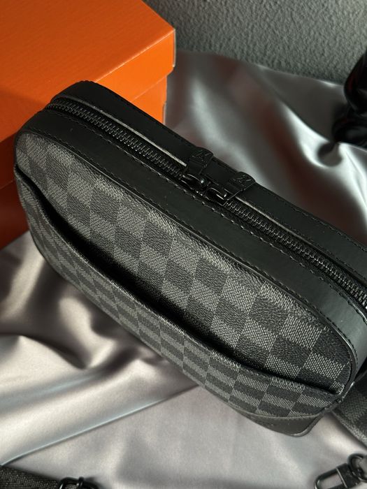 Чоловіча сумка Louis Vuitton мужская сумка дуо барсетка 2в1 мессенджер