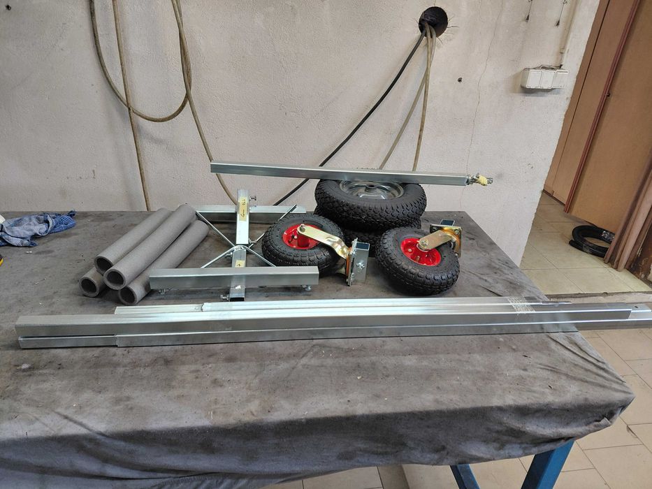 Wózek transportowy   do roweru wodnego ,katamaran