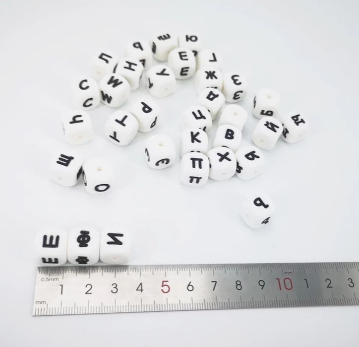 Силиконовые буквы, цифры