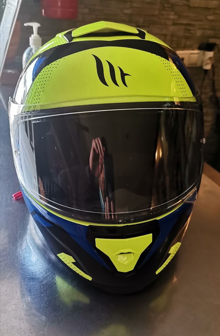 Capacete mota MT