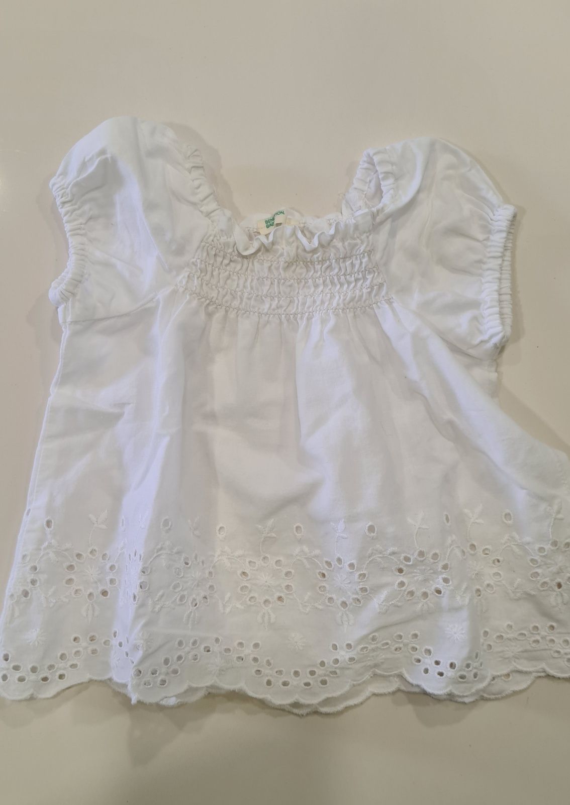 Vestidinho Benetton para menina 1-3 Meses