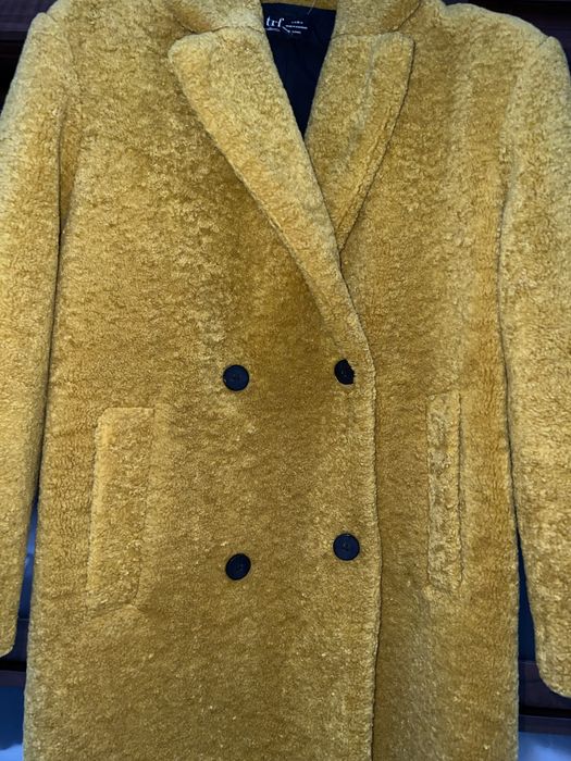 Єко шубка-мішка Жовта Zara trf