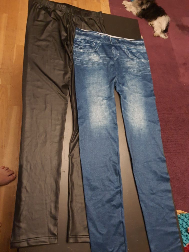 Jeansowe legginsy XL jeansowe Tom&Rose Nowe bez met