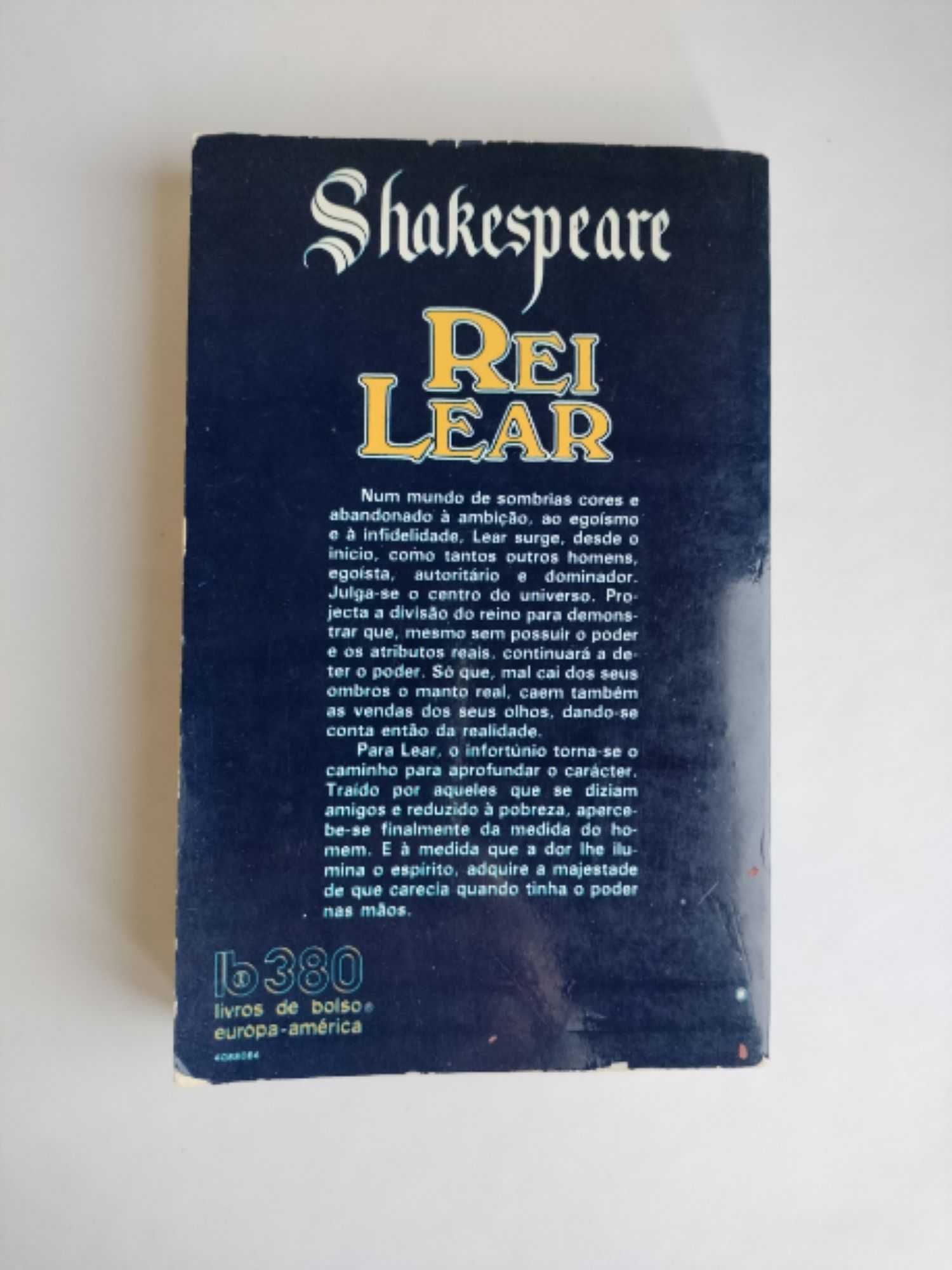 O Rei Lear (edição bilingue)