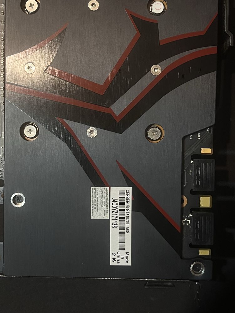 Cerberus GTX 1070Ti 8 Gb