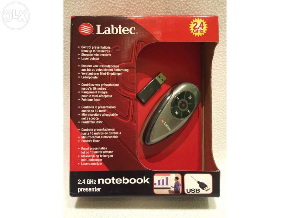 Rato LABTEC 2.4GHz Wireless Presenter - SO HOJE