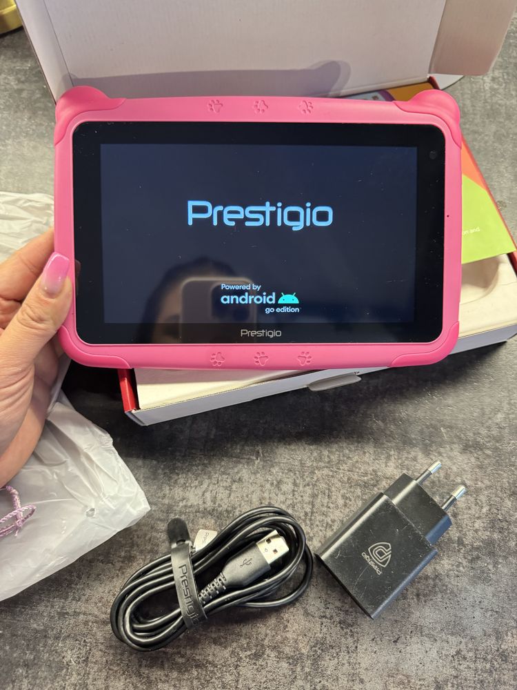 Tablet PRESTIGIO Smartkids PMT3197 7" 1/16 GB Wi-Fi Różowy