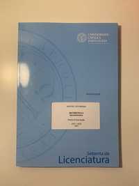 Sebenta Universidade Católica Apontamentos Matemática II 2021/2022