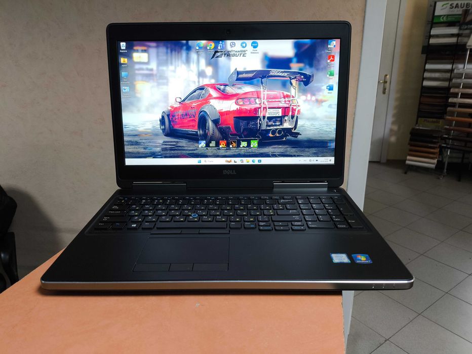 Мощный игровой Dell Precision 7510 i7-6820HQ 16/756Gb Nvidia 4Gb