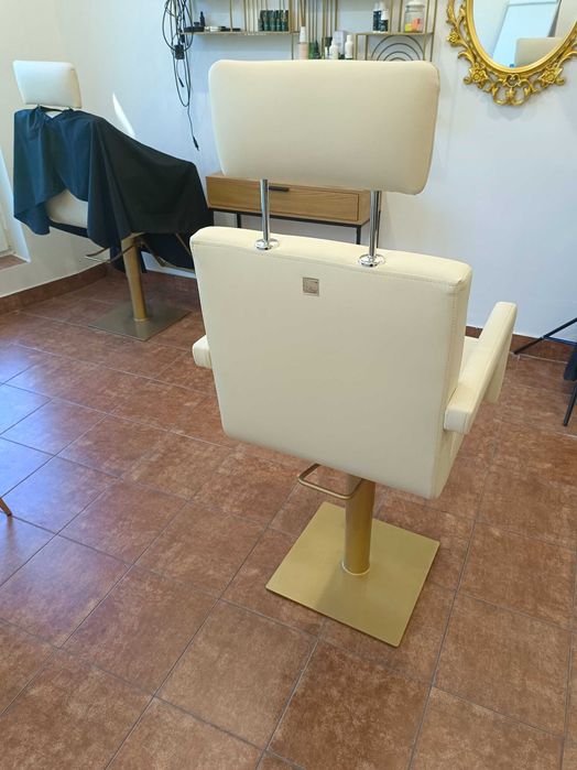 Fotel kosmetyczny, krzesło do stylizacji brwi, makijażu