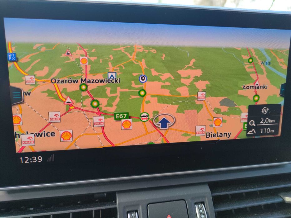 Aktualizacja map nawigacji system aktywacja funkcji Audi Skoda Seat VW