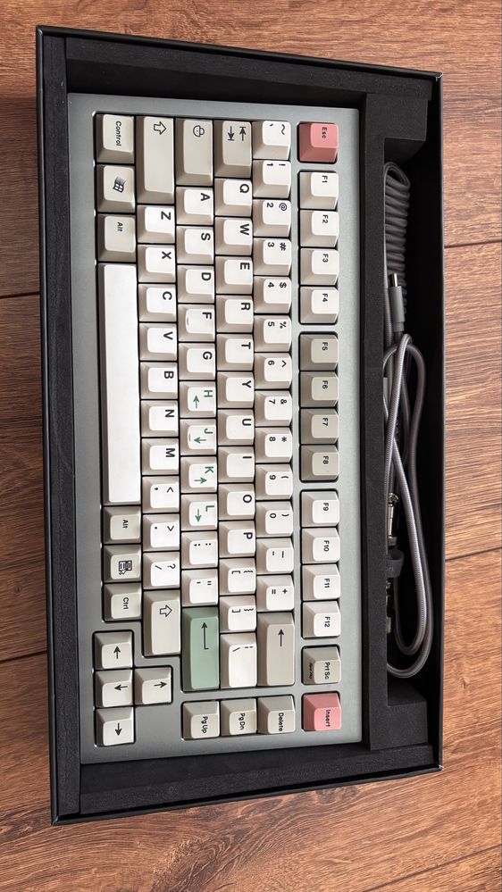 Кастомна клавіатура Keychron Q1 + Boba U4T + ePBT 9009