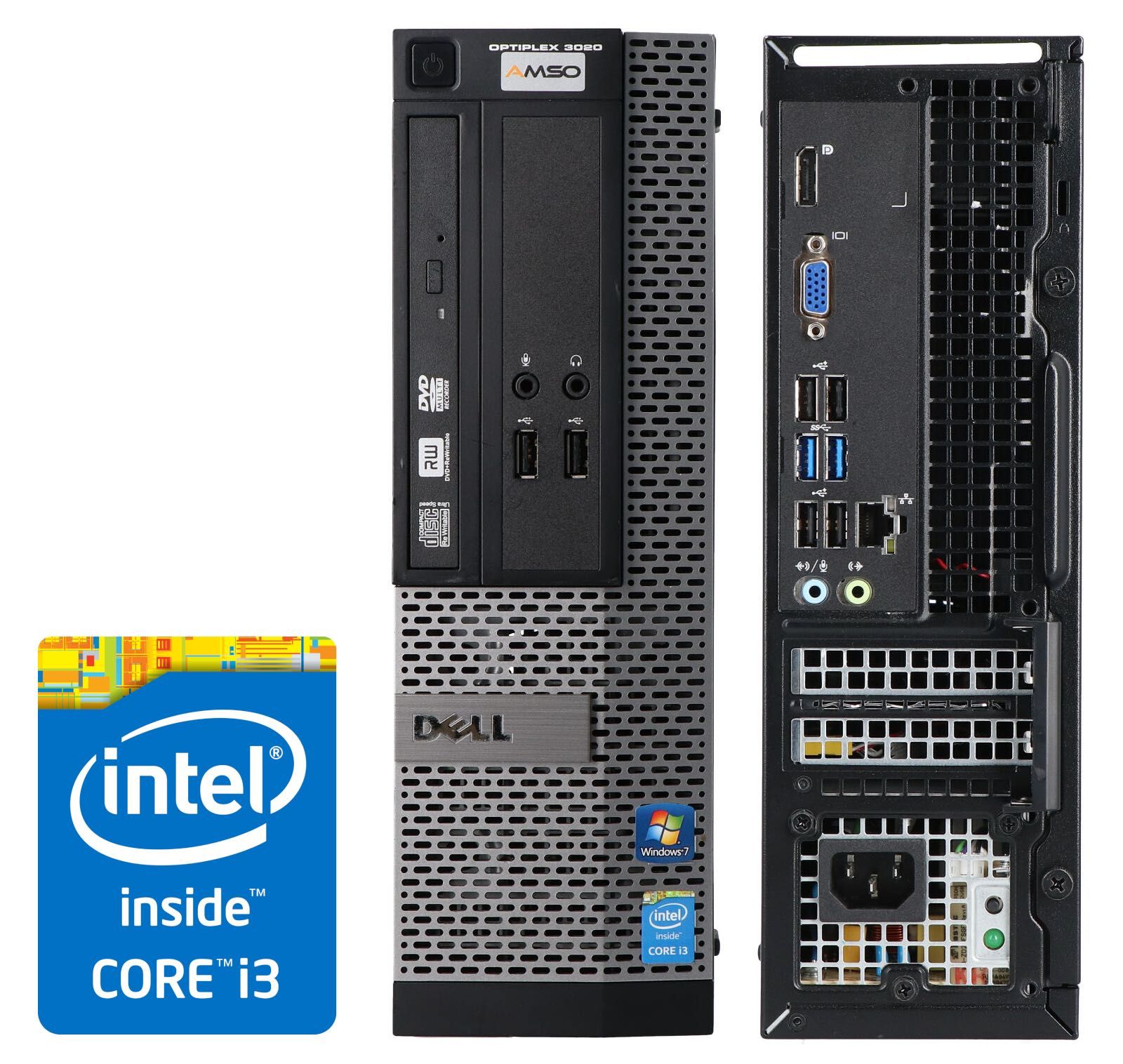 *34 - Computador Dell Optiplex  i3-4160/SSD240/8GB/Windows 10 Pro