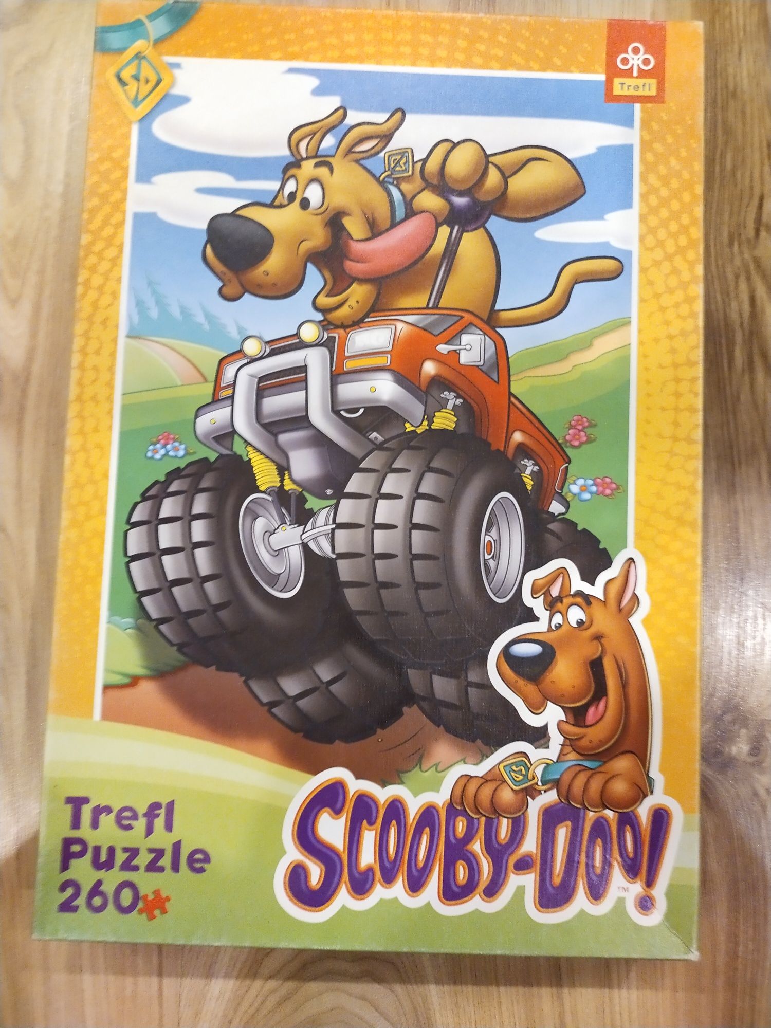 Puzzle Scooby-Doo! Szalona jazda 260 elem.