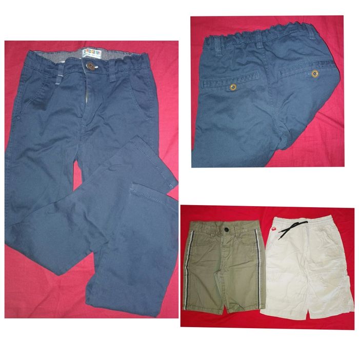 Pack de roupas variadas de menino, em bom estado. 4/6 anos
