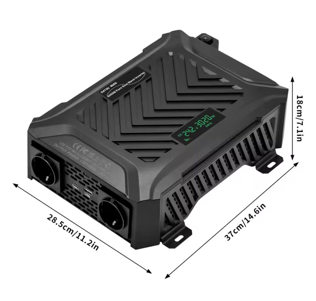 Інвертор DATOU BOSS 12-24B 6000