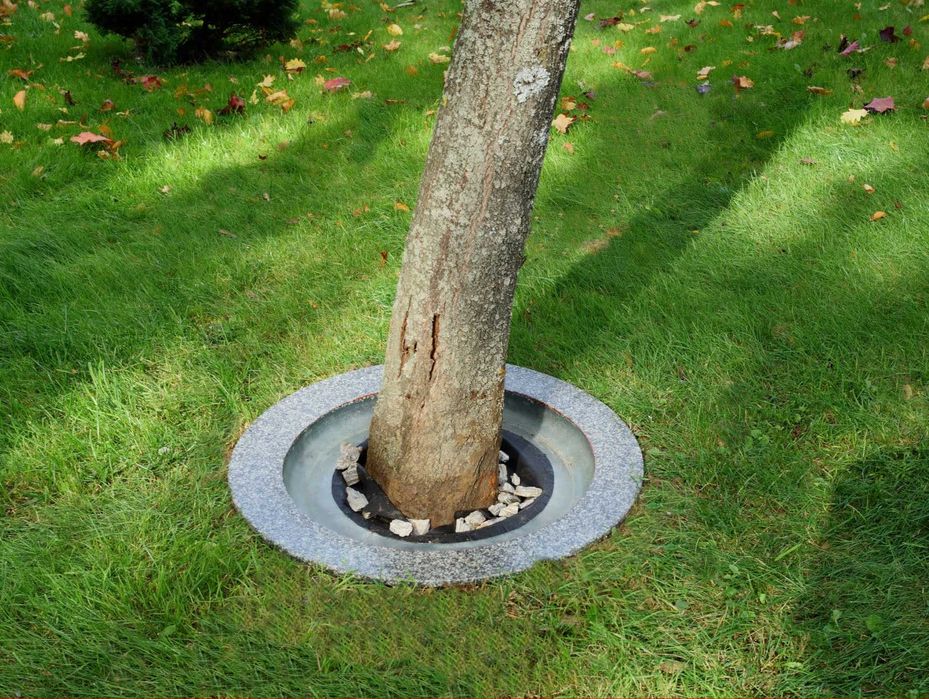 Obrzeża ozdobne Oz02 pod drzewa i krzewy- średnica 40cm