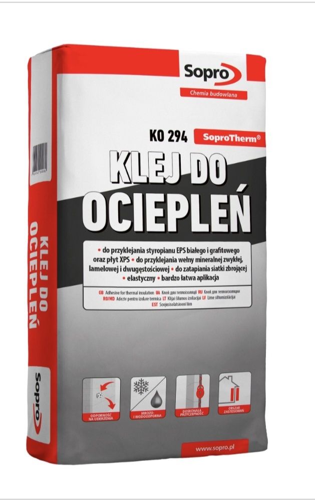 Klej do ociepleń SOPRO KO294 - 18,7kg