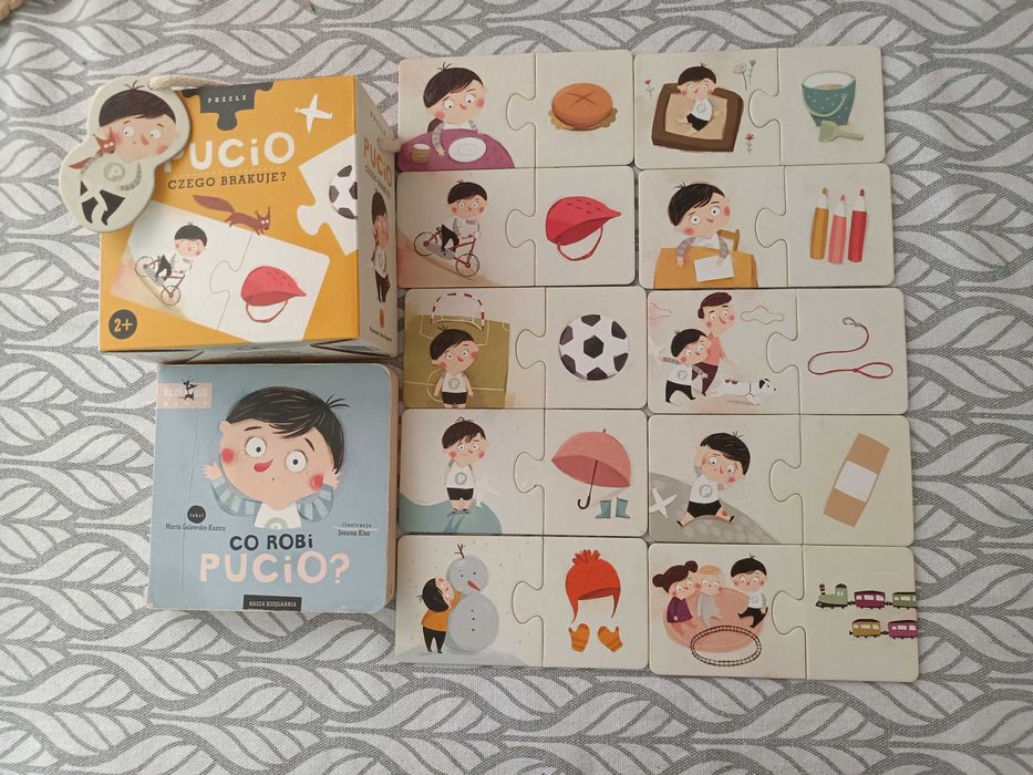 Pucio puzzle i książeczka