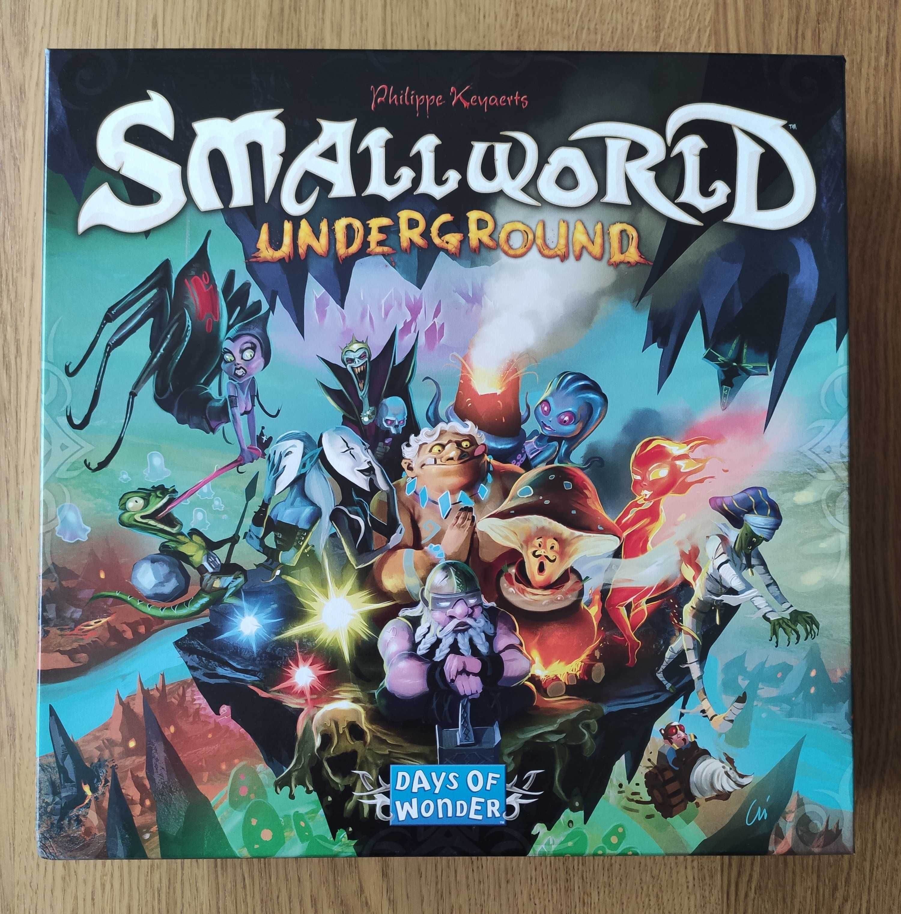 Small World Underground - jogo de tabuleiro