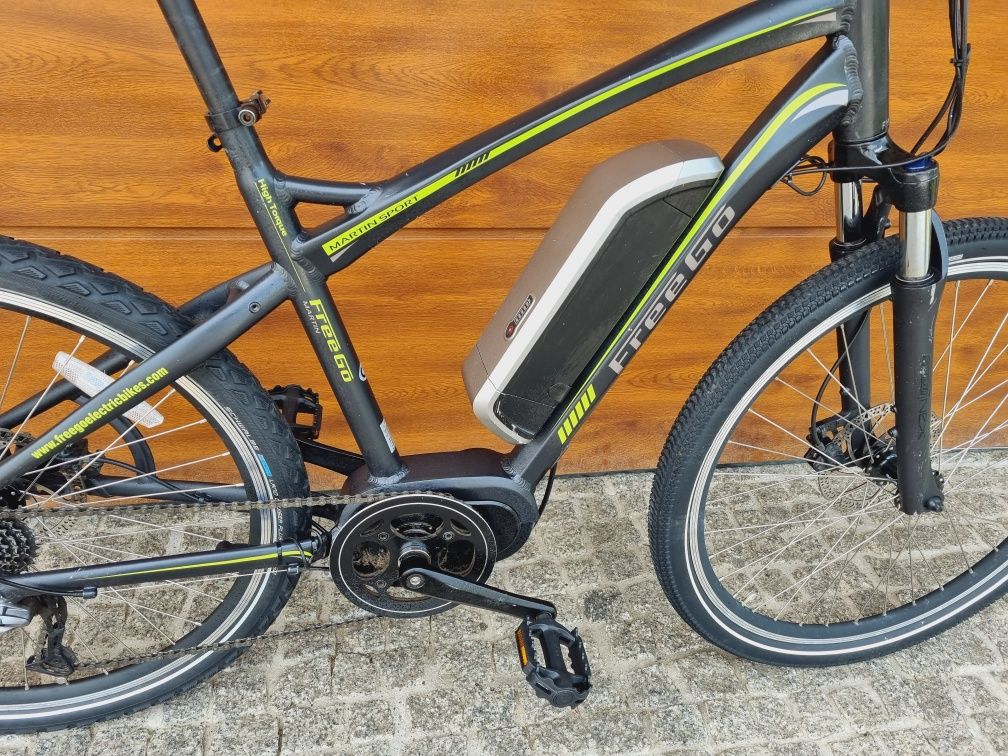 Elektryczny MTB Freego, napęd centralny Bafang, koła 27,5"  hydraulika