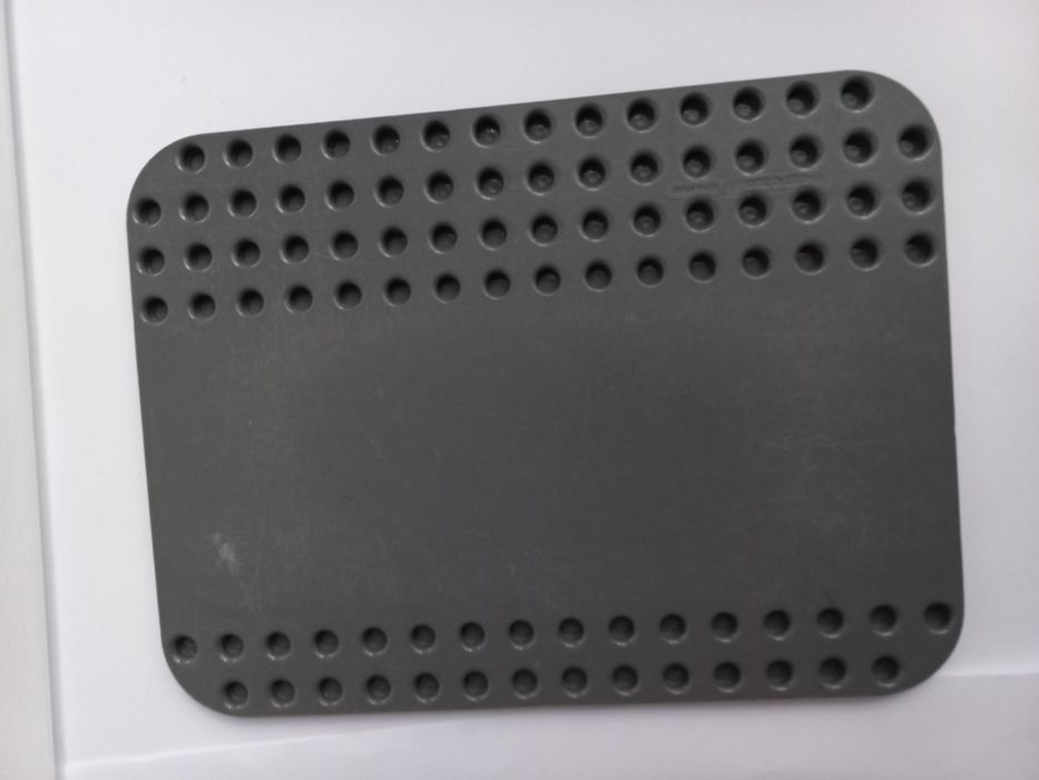 Klocki Dwie płytki szare Lego Duplo