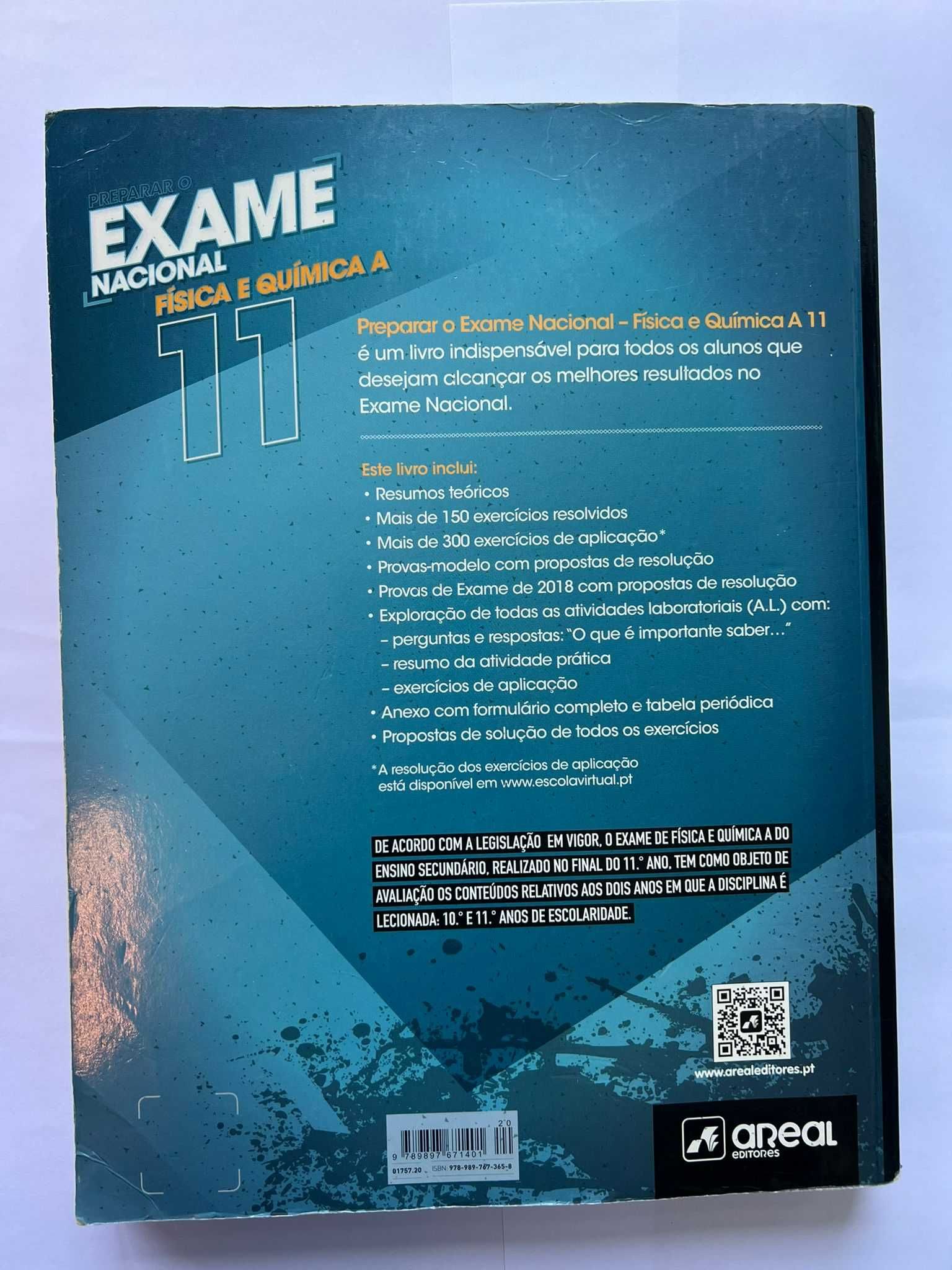 Livro Preparar o Exame Nacional Física e Química A Areal