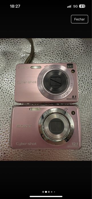 Camaras Cybershot Avariadas