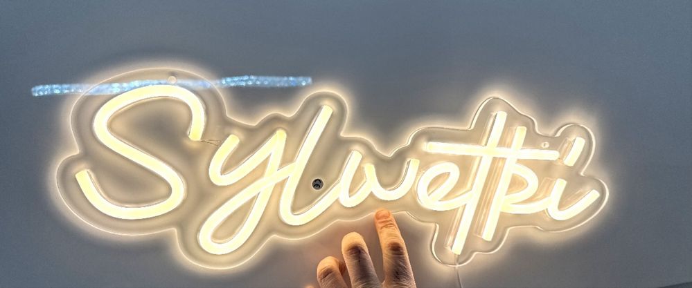 Promocja Neon z Wlasnym Imieniem Lub Dowolny Napis Reklama