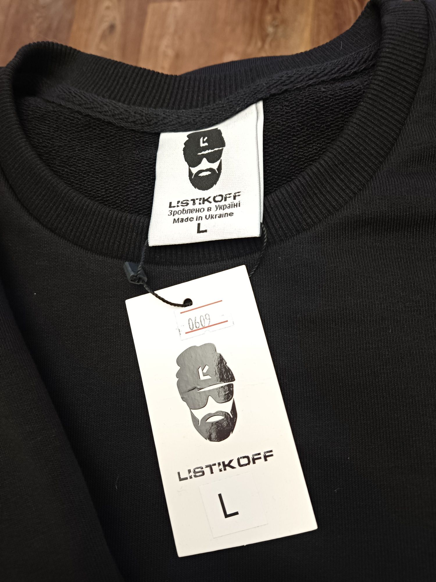 Набор шорты и футболка Listikoff черного цвета